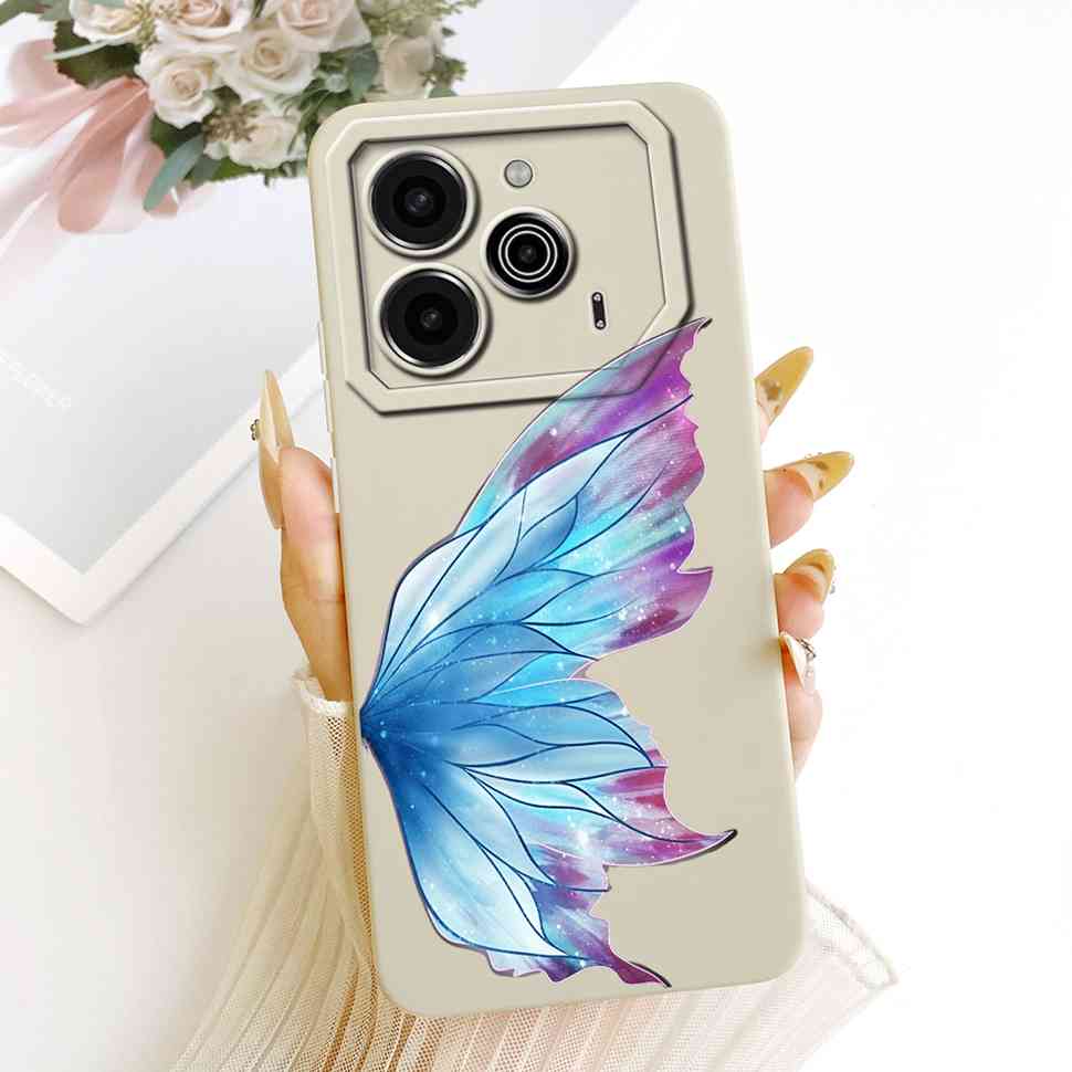 Phone Case For Tecno Pova 6 Pro 5G LI9 Casing Fashion Pattern Soft Silicone Shockproof For Tecno Pova6 Pova 6 Pro Cover Shell