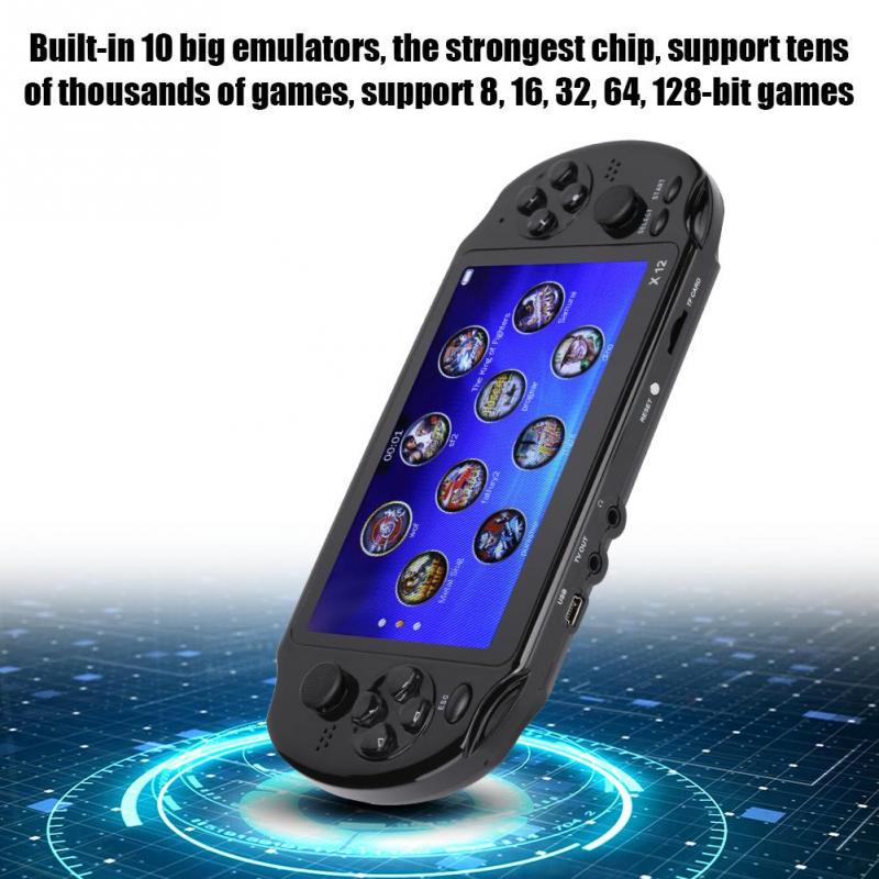 Buy X12 Game Console Portable Handheld Nostalgia Game Machine Dual ...