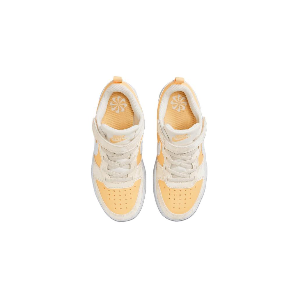 (PS) Nike Court Borough Low Recraft 'Pale Ivory Melon Tint' Kids' DV5457-107