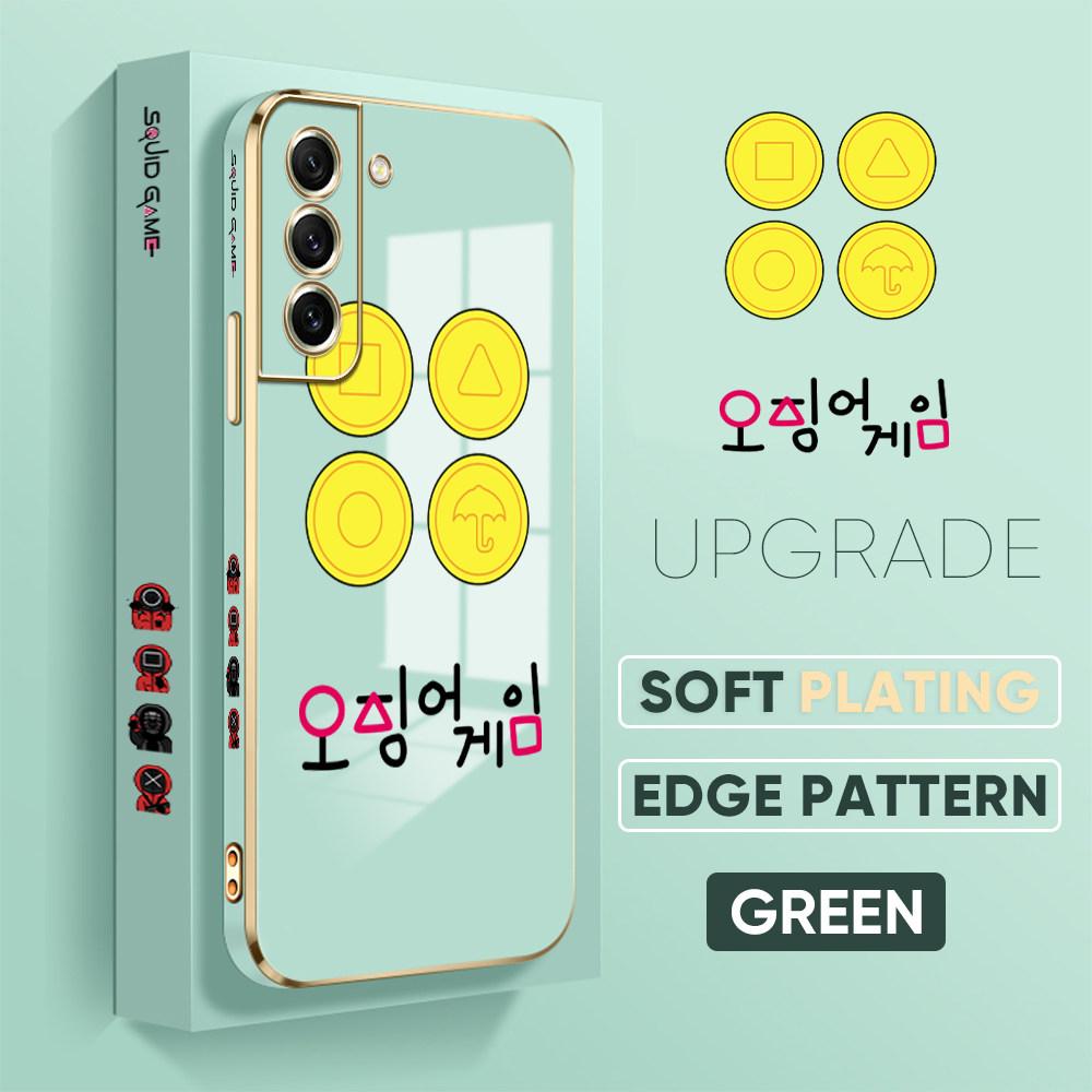 Barevné tiskové vzory Pouzdro se čtvercovým vzorem na hraně Pokovené pouzdro telefonu Luxusní pokovování měkké pouzdro na telefon pro iPhone Motorola Moto OnePlus Samsung