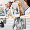 6/12 Pack Paint by Number Kit for Adult Beginner Practical Adult Paint by Number Kit On Canvas Digital Painting Kits Oil Picture