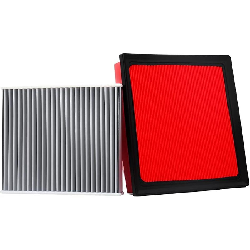 Engine & Cabin Air Filter Kit For RAV4 Hybrid (-2025), Camry Hybird (2018-2025), Highlander Hybrid (-2025), Sienna Venza (-2025), RAV4 Prime (Not