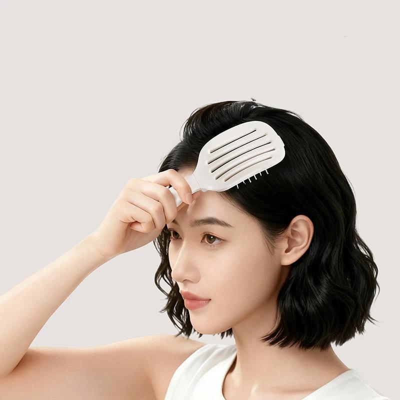 Portable Folding Hair Teasing Comb - Easy Clean High Volume Styling Comb for Travel & Home Use, Detangling & Volumizing Hair Tool for Women