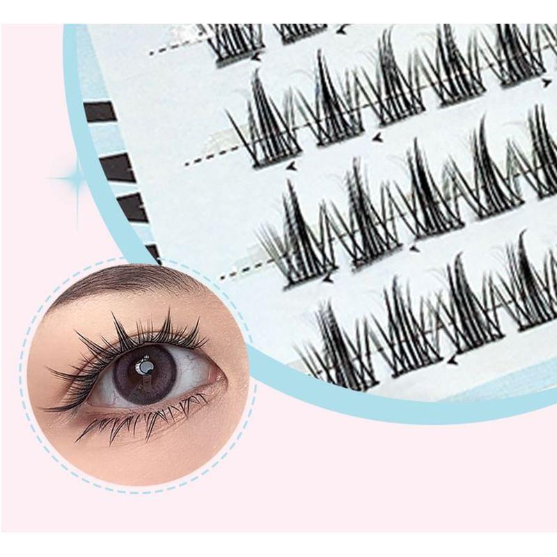 Gege Bear - Twelve Constellations Glue Free False Eyelashes - Gemini