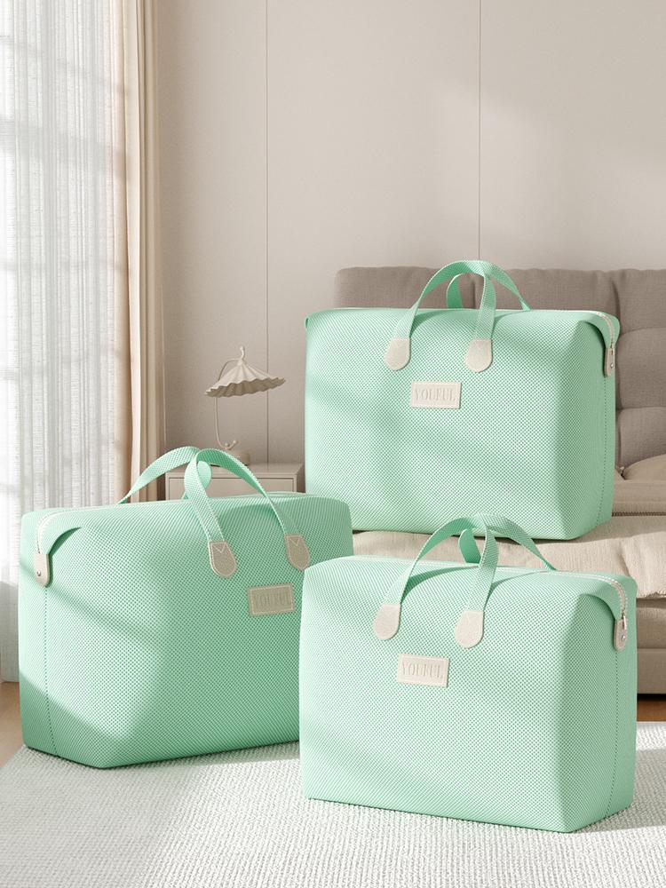 Large Capacity Clothing Storage Bag Blanket Quilt Storage Bag Student Dormitory Organizer Bag Necessary Moving Bag Travel Bag