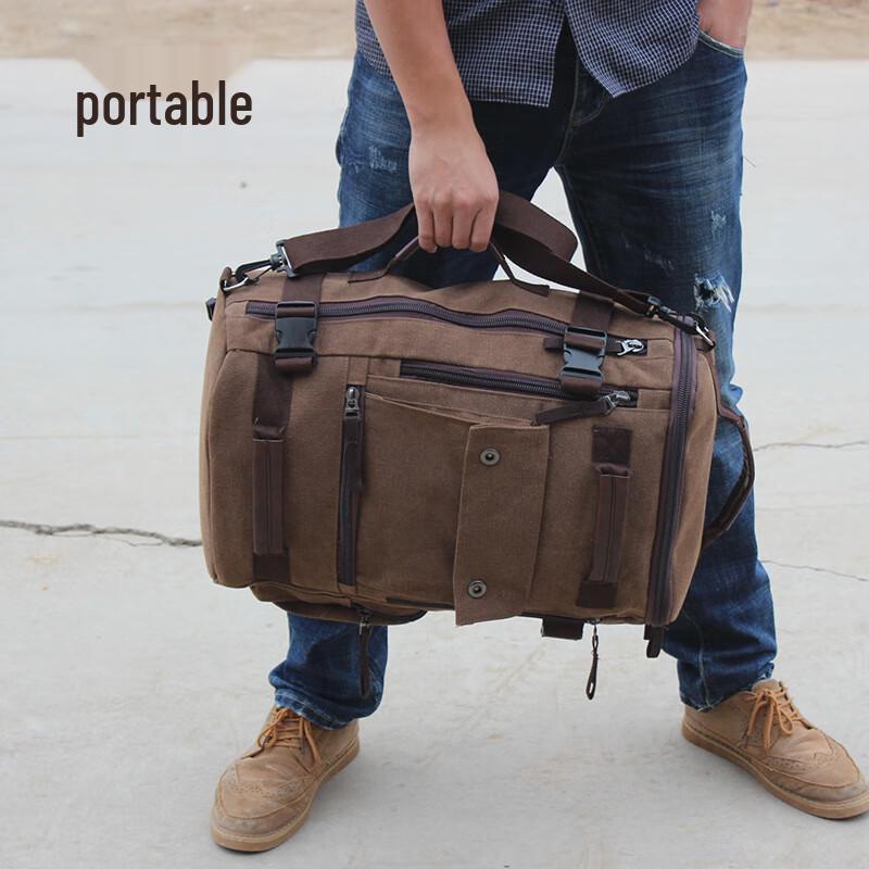 Zoyou Vintage Men's Large Capacity Backpack