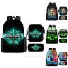 Minecraft 3in1 Oxford Backpack Set With Pen Case And Sling Bag For Students