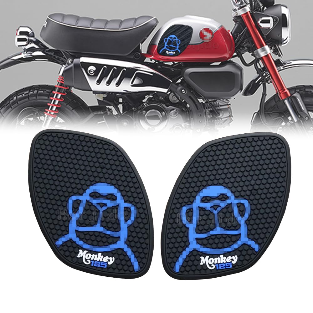 For Monkey 125 2023 2022 2021-2018 Bike Tank Pad Bike Anti-slip Fuel Tank Pad