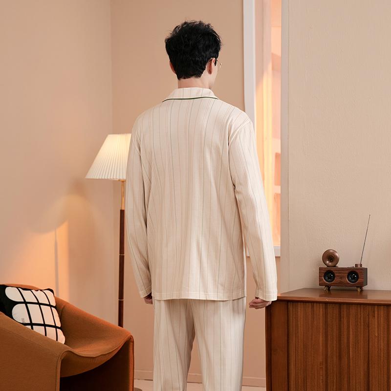 Fenteng Men's Cotton Pajama Set
