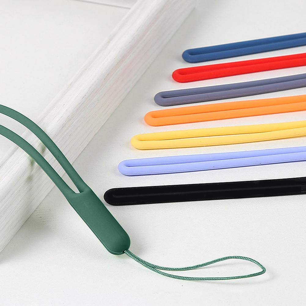 Wrist Straps Hand Lanyard Silicone Charms for Mobile Phone Camera Keys Cord Chain Cute Lanyard Keychain Keycord Hanging Rope