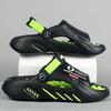 Fashion New Slippers for Men, Summer Thick Soled Comfortable Sandals, Outdoor Beach Anti Slip Casual Shoes, Plus Size Sports Sandals