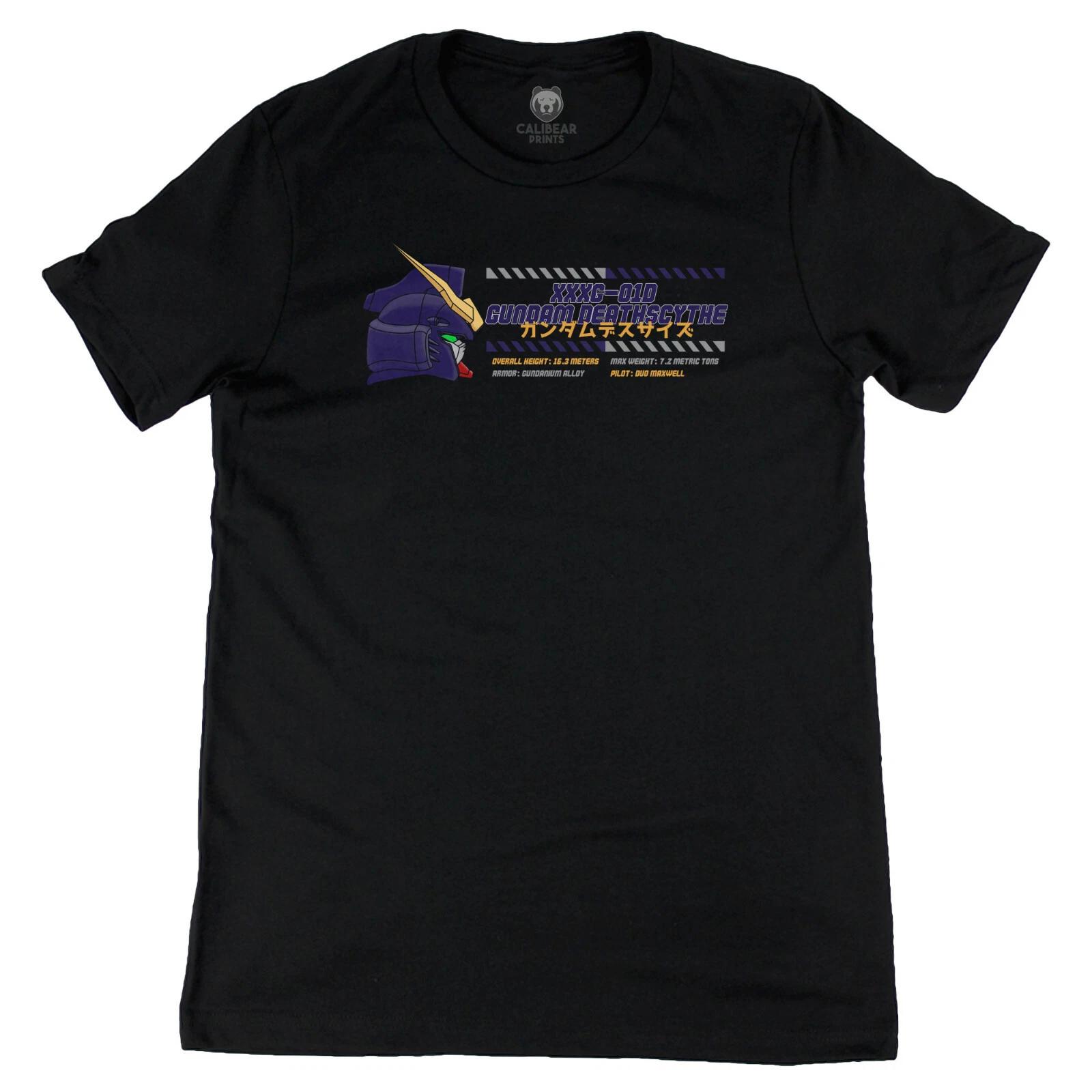 Gundam Deathscythe Graphic Art Novelty Tee Anime T shirt XL