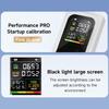 5 in 1 Air Quality Monitors Formaldehyde CO2 TVOC Temperature Moisture Detectors with Immediate Display for Household Use