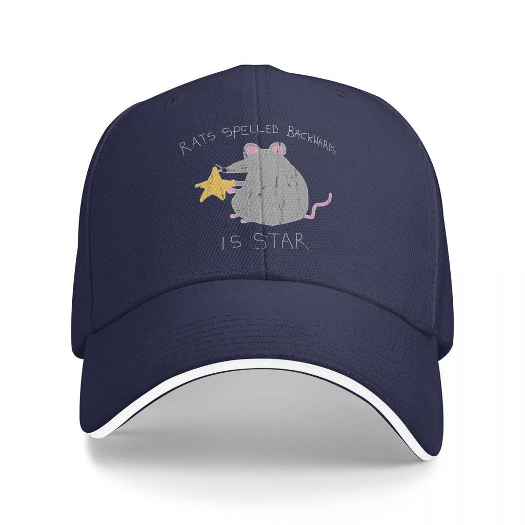 Baseball Caps Rats Spelled Backwards Is Star Funny Rat Meme Trendy Casquette Unisex Women Casual Summer Hats