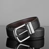 Men'S Leather Belt Business Pin Buckle Belt Men'S Jeans Belt Casual Medium Green