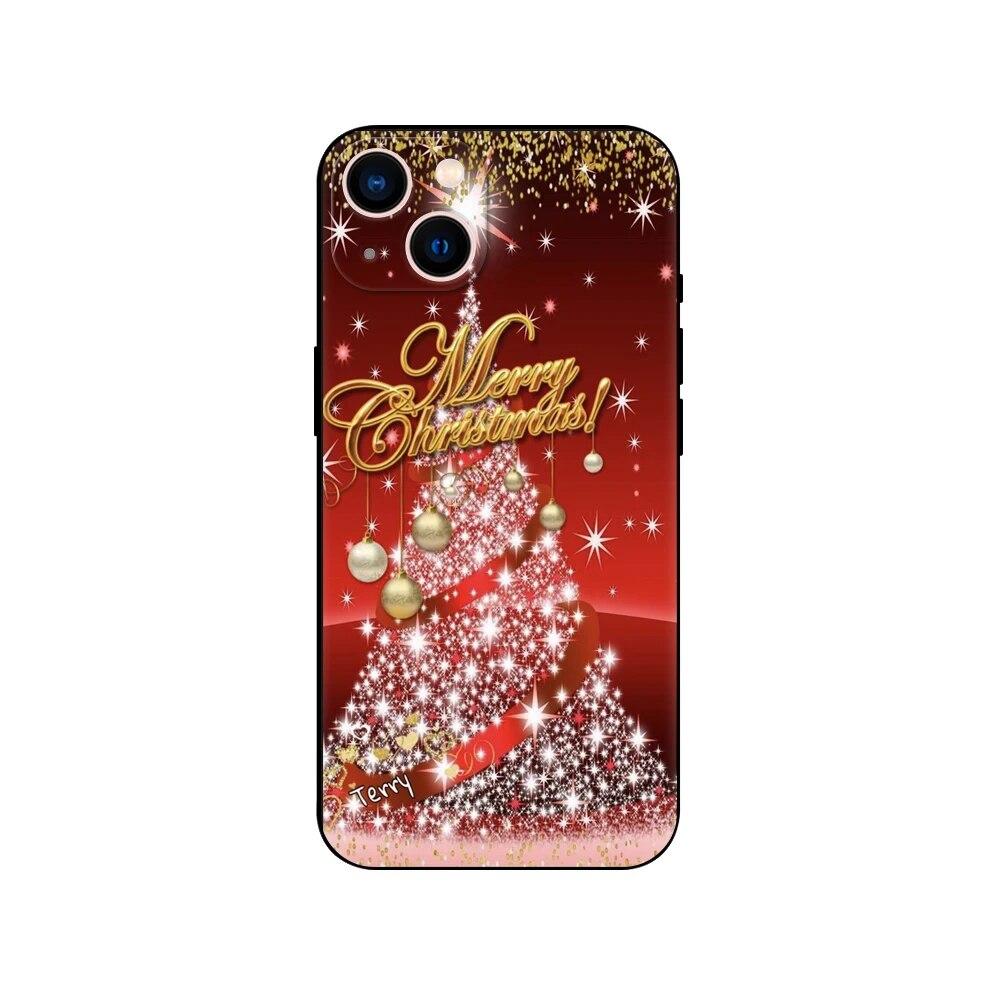Vánoční pouzdro na telefon pro iPhone Samsung Galaxy Redmi Xiaomi Oppo OnePlus Note SA 7 8 9 10 11 12 13 14 20 21 22 23 53 54 Pro Max Plus Ultra TPU Soft