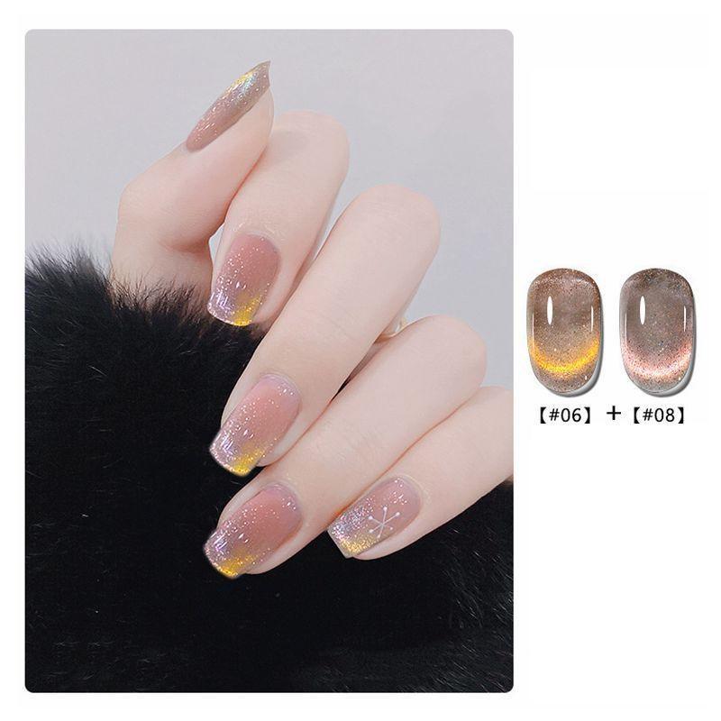 8ml 9D Cat Magnetic Gel Nail Polish Soak Off Gel Nail Art UV Gel Polish