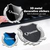 Pegatinas Insignia Emblema Calcomanía Accesorios Metálicos 3D para Lateral Carrocería Maletero de SsangYong Musso Korando Rexton Torres Kyron 2 Sanka