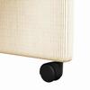 Dining Chairs with Casters 2 pcs Cream 57 x 66 x 94 cm