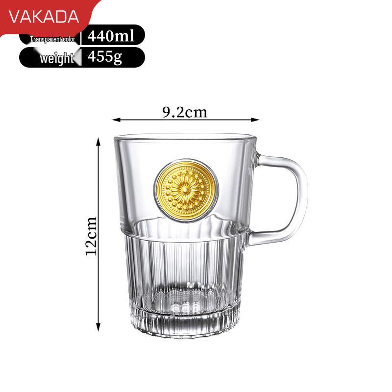 VAKADA High Borosilicate Glass Mug