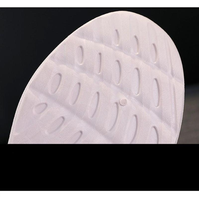 Women's Flying Textile Shoes Spring and Autumn Leisure Sports Soft Sole Light Running Shoes Breathable Non-slip Flat Mother's Shoes