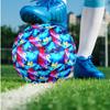 Cristiano Ronaldo Theme Soccer Ball Size 5 Soccer Ball Soft Touch Professional Training Football for Outdoor Sports