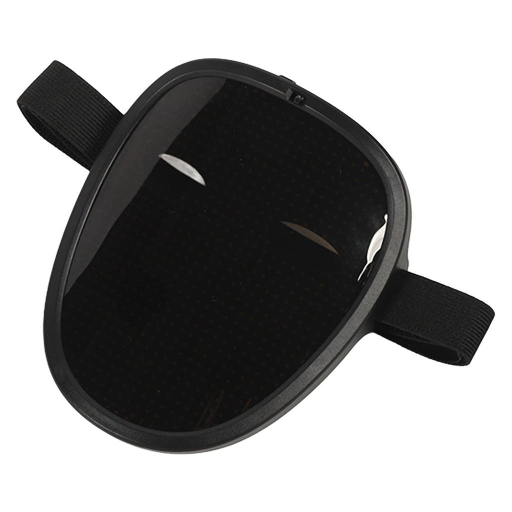 Dětská LED maska se snímáním gest, dobíjecí přes USB, RGB LED osvětlená maska měnící obličej pro