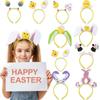 Cute Easter Headband Cartoon Easter Headdress  Holiday Decorations