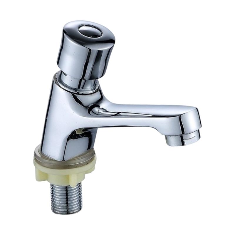 

Heavy Type Alloys Basins Faucet Cold Water Only Leak Resistant Coppers Mechanism Easy Installation Bathroom Fixture