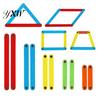 10Pcs/Set 4-10cm Magnetic Geometric Strips Tools Building Polygon Learning Aids