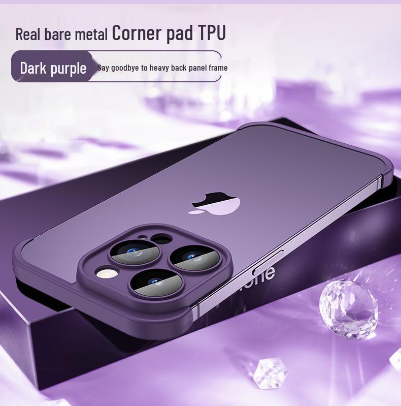 

Apple 17 Pro Max TPU Skin-Feel Anti-Drop Ultra-Thin Protective Case with Corner Pads, Compatible with iPhone 16 iPhone 14 Pro Max