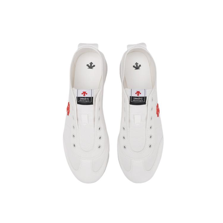 Descente Chron Tempo T Shoes Comfortable Versatile Low-Top Lifestyle Casual Shoes Unisex sneaker White D5131LSN25-WT