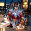 Saint Seiya Print Blanket - Soft & Comfortable, for Bedroom, Travel, Sofa, Home Decoration - Birthday Christmas Gift for Friend