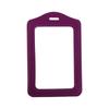 Custodia Porta Badge in Ecopelle Trasparente Porta Badge Lavoro Porta Biglietti da Visita Colorata Copri Badge Dipendente Carta di Credito