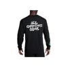 Nike SS25 ACG Moisture Wicking Breathable Comfortable Loose Long Sleeve T-Shirt Men Tops Black HJ0802-010