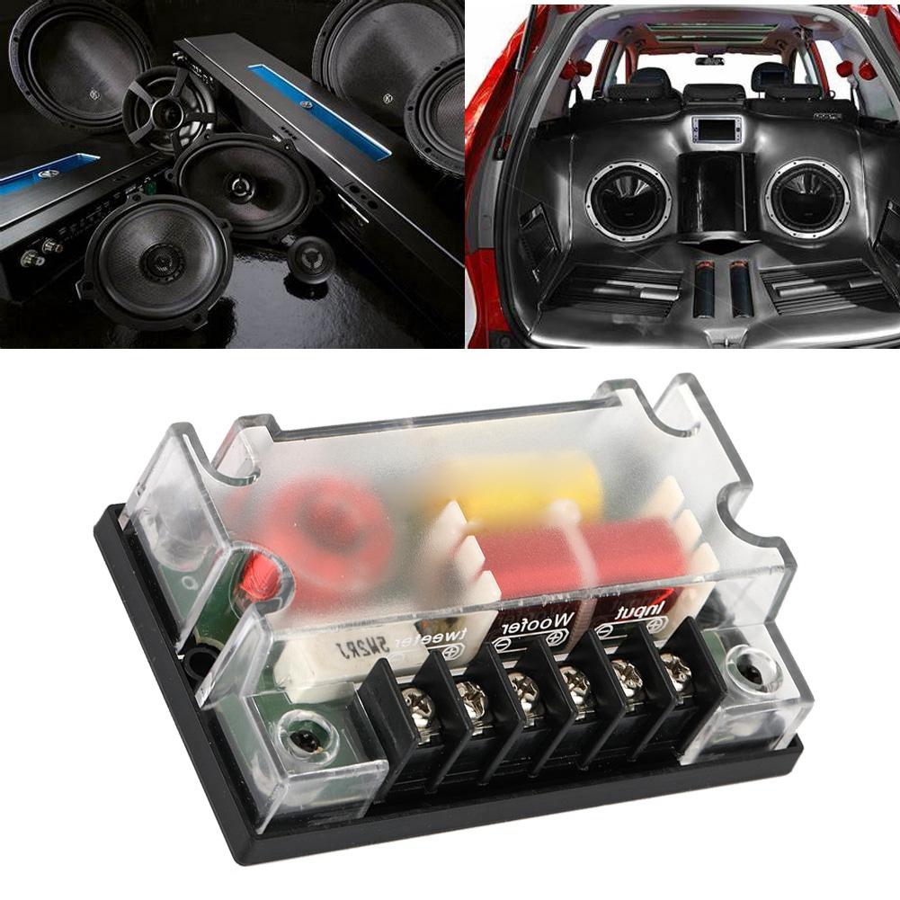 2 Way Car Audio Frequency Divider Speaker Sound Filter Auto Accessories