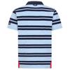 Lazy Jacks Mens Striped Short-Sleeved Rugby Polo Shirt