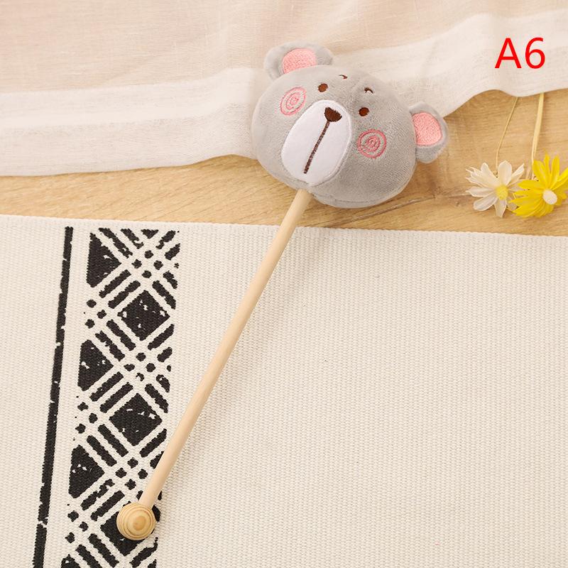 1PCS Cute Cartoon Massage Hammer Hitting Hammer Stick Handheld Plush Small Hammer For Neck Shoulder Meridians Legs Back Massage