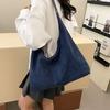 Retro Simple Personality Casual Texture Shoulder Tote Bag 2025 Autumn New Women's Fashion Large-capacity Bag
