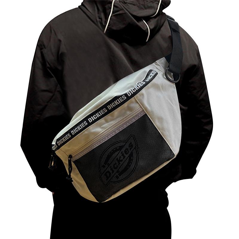 Dickies Large Logo Print Trendy Sports Multi-Layer Large Capacity Crossbody Bag Unisex bags 202U90LBB56