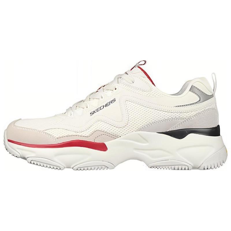 Skechers Men Comfort Minimalist Low Top Casual Shoes White 237485-WRDB 41.5