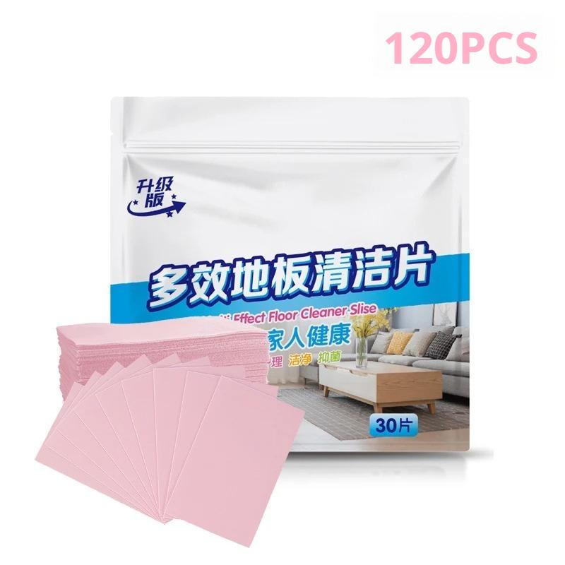30/60/120Pcs Concentrated Floor Cleaner For Tile Wood Bathroom And Car Surfaces Powerful Floor Cleaning Sheets For Home