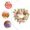 Heart Shaped Wreath Valentine's Wreath Flower Wreath Artificial Rose Garlands