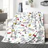Snoopy Friends Adventure Blanket Soft Throw Blanket For Home Bedroom Bed Sofa Travel Office Solid Christmas Blanket