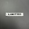 LIMITED Car Letter Emblem, 3 Sizes, 2 Colors, 3D ABS Sticker for Jeep Car Exterior ALU1