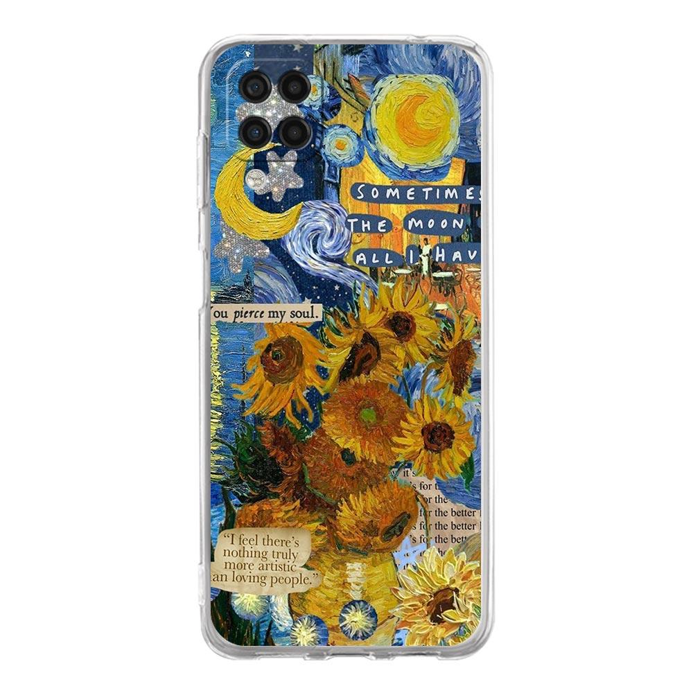 Starry sky van gogh art Phone Case For Samsung A13 A33 A73 A53 A23 A51 A71 A21S A12 A31 A41 A05s A03S A15 A25 A32 5G Cover