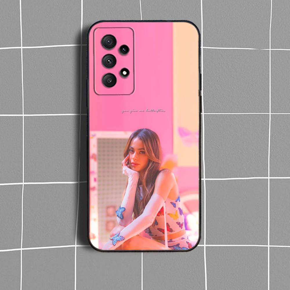 M-Martina S-Stoessel TINI Phone Case For Samsung Galaxy A73,31,32,72,41,53,52,71,22,5G,Note,J7,8,9 Soft Black Cover