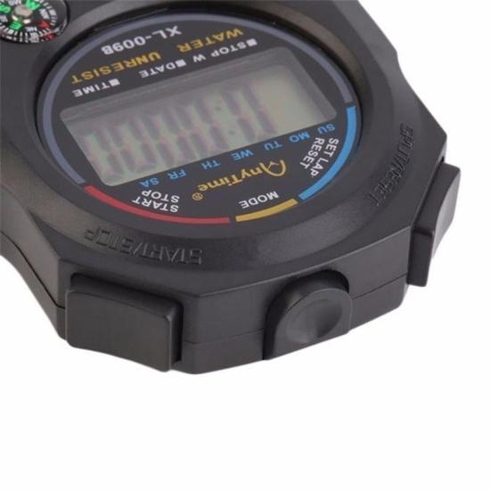 Fashion Digital LCD Stopwatch Chronograph Timer Counter Sports Alarm Tool