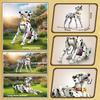 Creative Dalmatian Dog Building Blocks Set 3 in 1 Animal Model Kit DIY Children Assembly Bricks Toys Birthday Gift