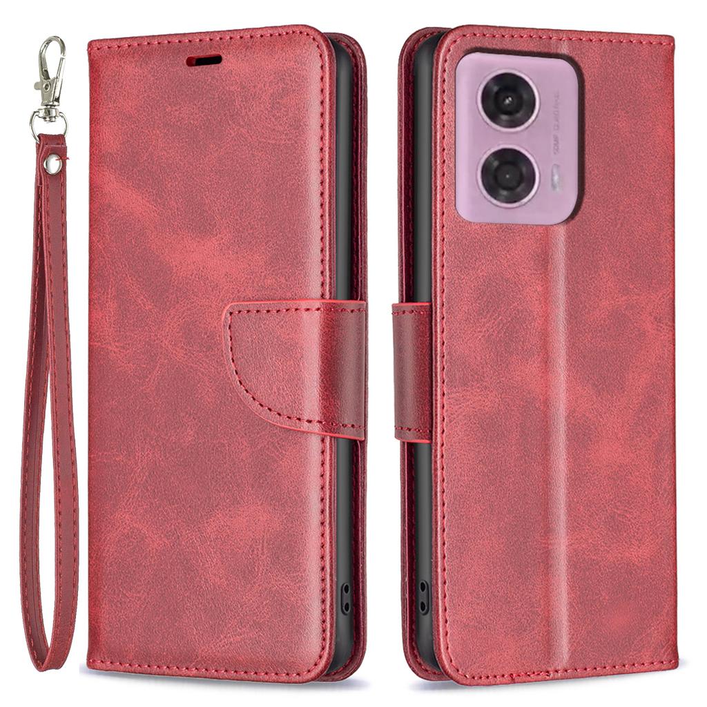 For Motorola Moto E14 4G/G04 4G/G04s 4G/G24 4G Leather Phone Case Anti-Drop Wallet Phone Cover